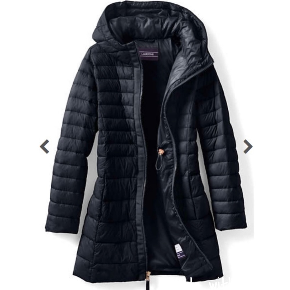 Lands End Girls Insulated Down Alternative Parka